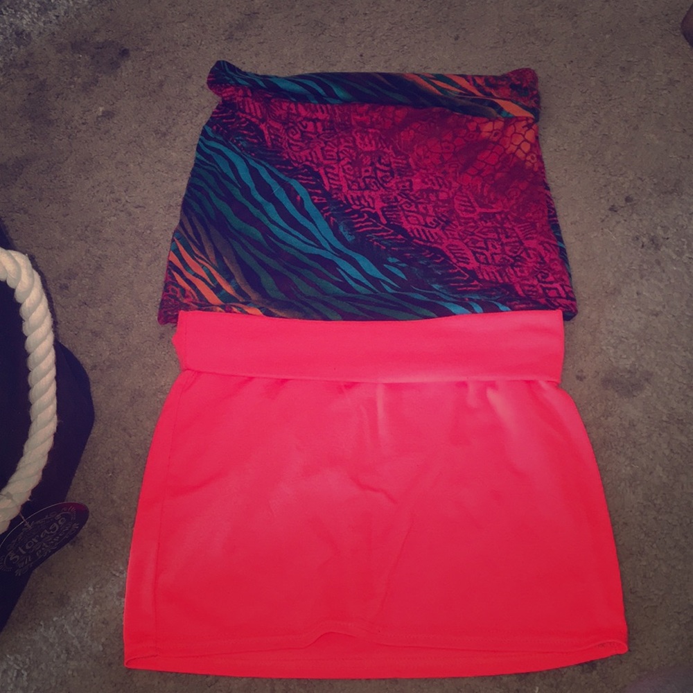 Mini pencil skirts